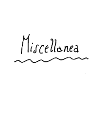 Miscellanea